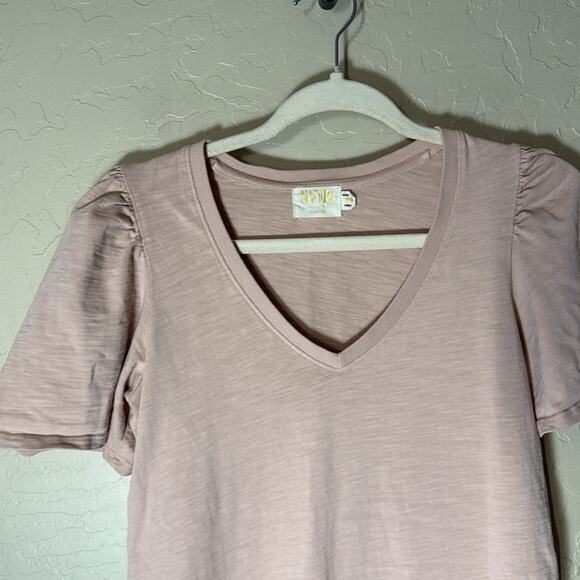 Nation LTD Mallory Flutter Sleeve Shirt Dress in light pink size Xs. - Picture 3 of 6